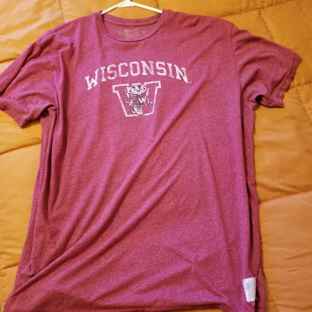Wisconsin Badger -Tshirt - Red - XXL